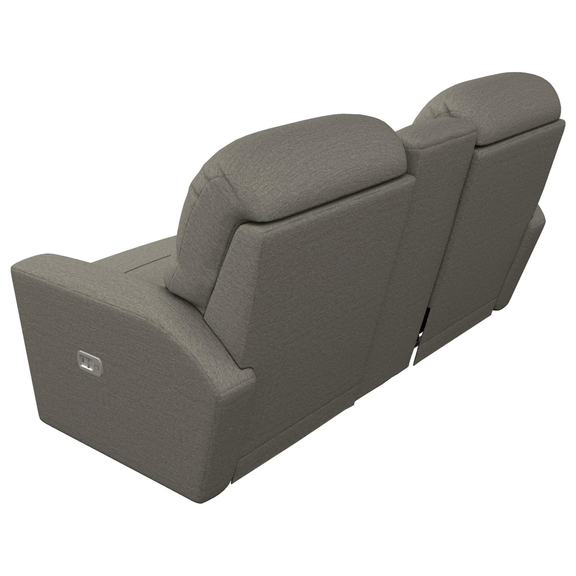La-Z-Boy Hawthorn Power Reclining Console Loveseat with