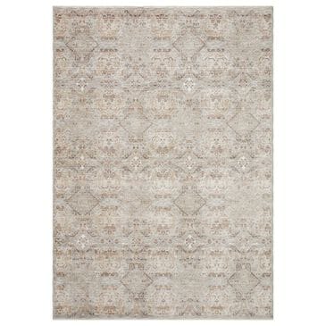 Amber Lewis x Loloi Zuma 7"10" x 10" Silver and Multicolor Area Rug, , large