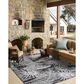 Loloi Easton Ivory and Onyx 7"10" x 10" Indoor/Outdoor Area Rug, , large