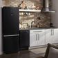 Whirlpool 12.9 Cu. Ft. Counter-Depth Wide Bottom-Freezer Refrigerator in Black, , large