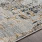 Surya Laila 10" x 14" Light Gray, Navy, Camel, Wheat and Charcoal Area Rug, , large
