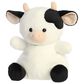Aurora 13" Sweetie Cow Stuffed Animal in Soft White and Bold Black, , large
