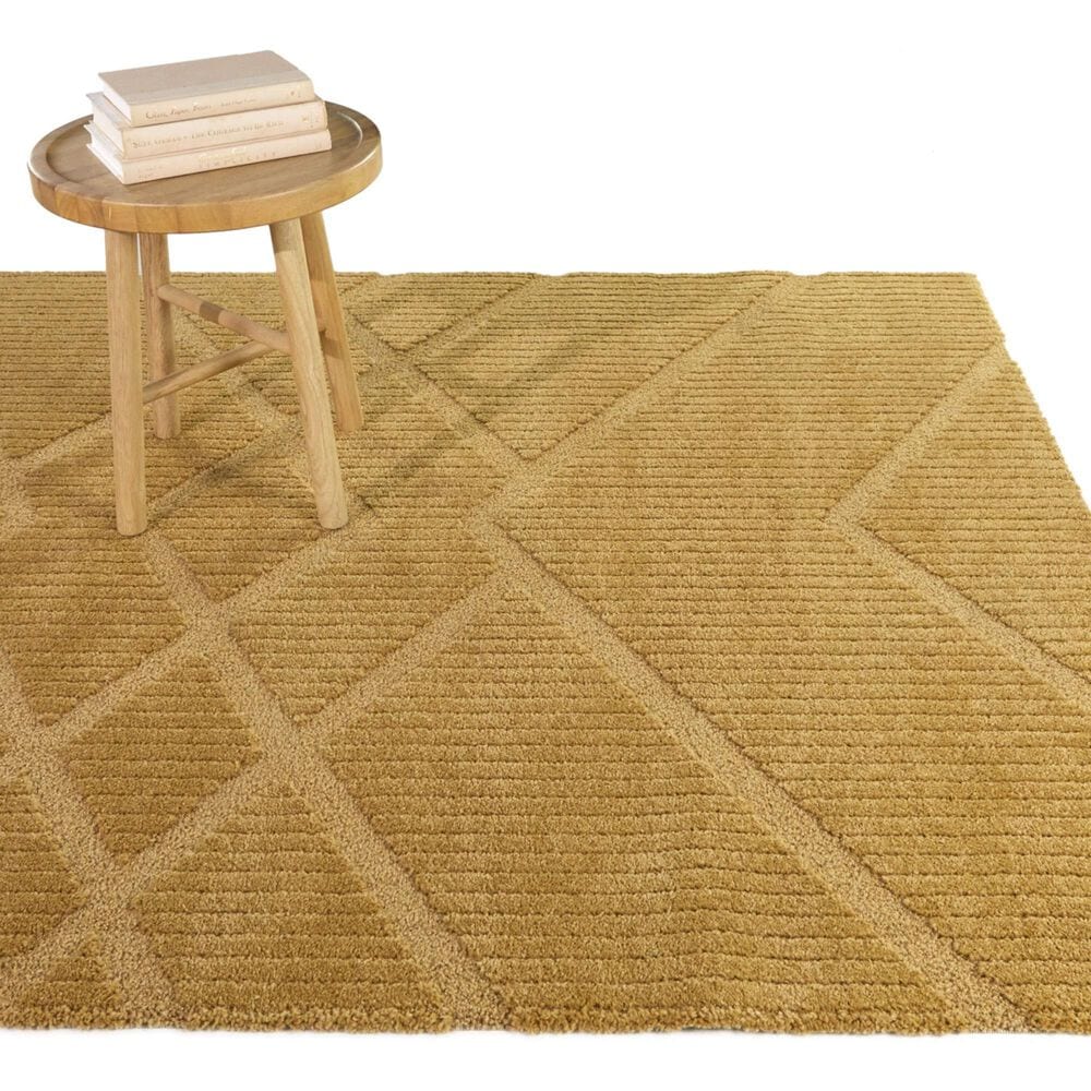 Balta Rugs Beckett 5&#39;3&quot; x 7&#39; Gold Area Rug, , large