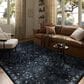 Loloi Percival Navy and Ivory 7"9" x 9"9" Area Rug, , large