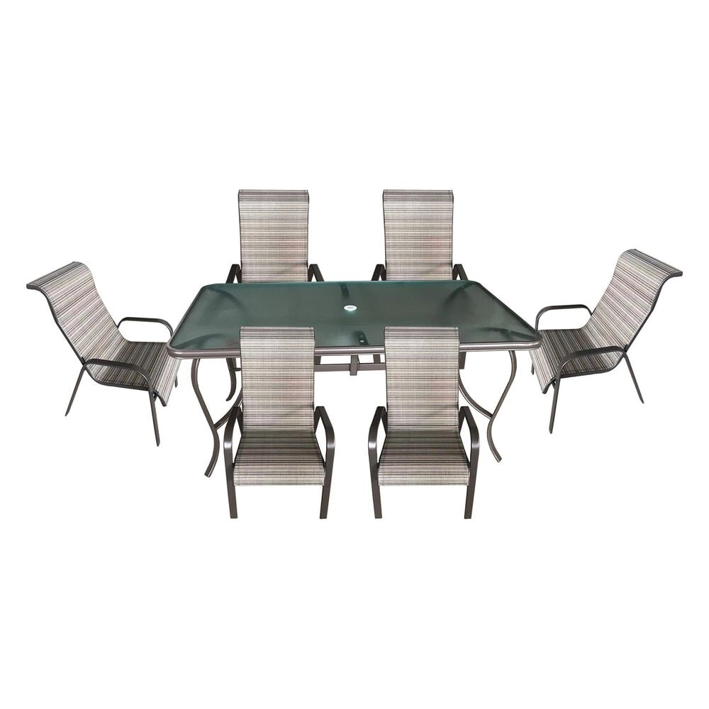Redline Creation Inc. 7-Piece Patio Set, , large