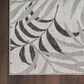 Nourison Garden Oasis Nature Grey 6" x 9" Indoor/Outdoor Area Rug, , large