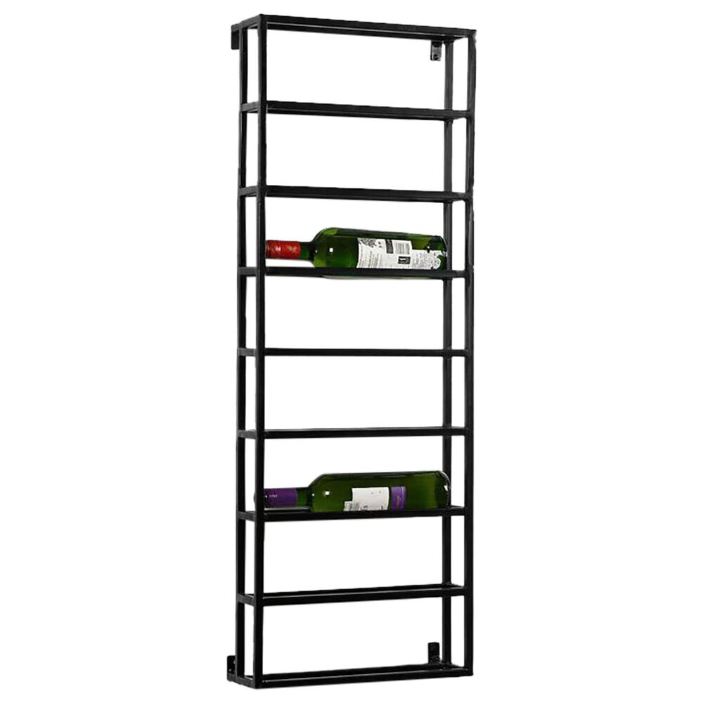 Bloomhome Belmont 8-Bottle Tall Wine Rack in Black, , large
