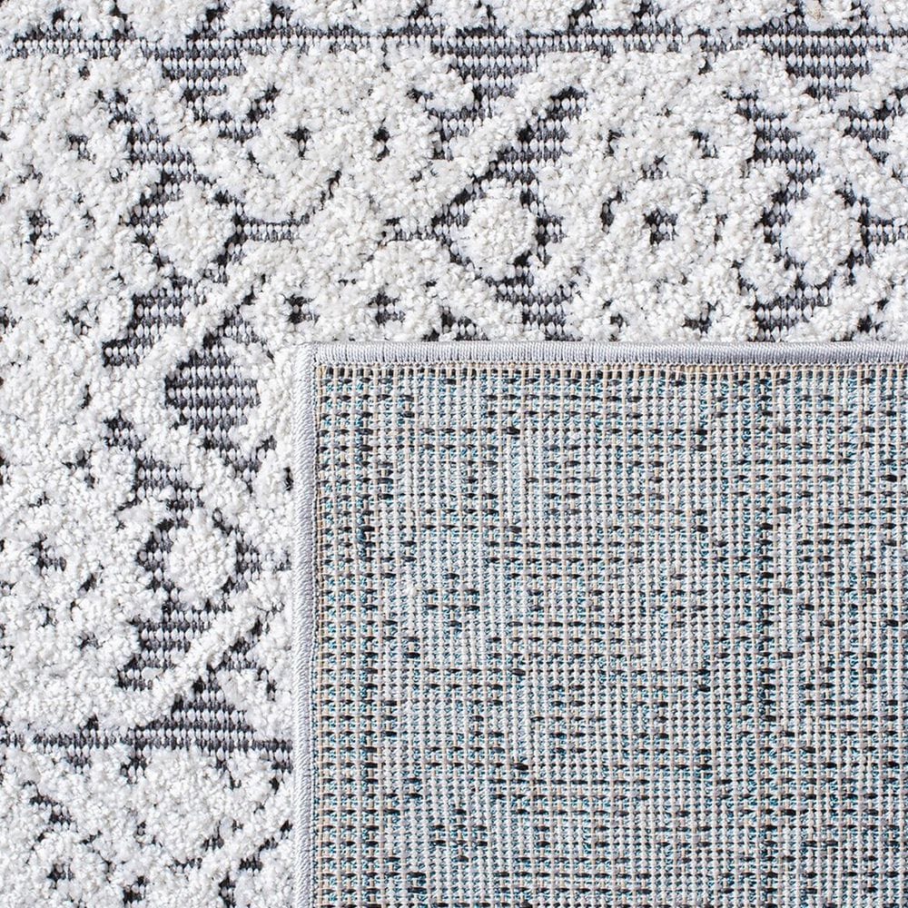 Safavieh Cabana CBN654A 4&#39;5&quot; x 6&#39;5&quot; Ivory and Grey Area Performance Rug, , large