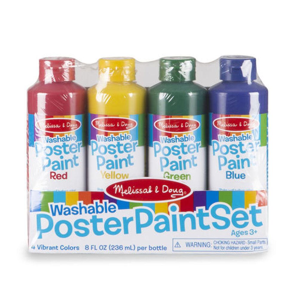 Melissa & Doug Washable Poster Paint Set, , large