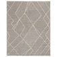 Feizy Euclid 2"6" x 8" Gray and Ivory Runner, , large
