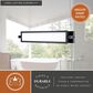 Vaxcel Fremont 1-Light Bathroom Vanity in Matte Black, , large