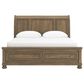Ashley Feddinger 4-Piece California King Storage Bedroom Set in Chestnut Brown, , large