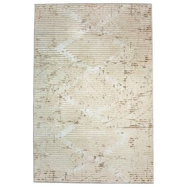 Radici USA Davide Geometric 3"3" x 4"11" Beige Area Rug, , large