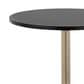 Lumisource Pebble Adjustable Bar Table in Black and Gold, , large
