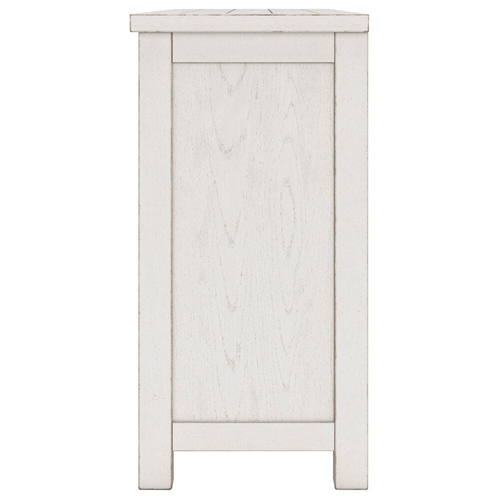 Ashley Robbinsdale 2-Drawer Server in Antique White, , large