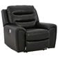 Ashley Warlin Power Recliner in Black, , large
