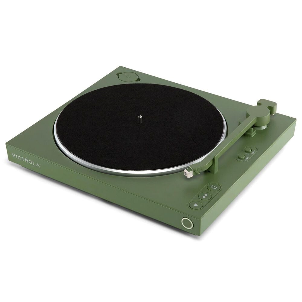 Victrola 2-Speed Automatic Turntable with Bluetooth in Green, , large