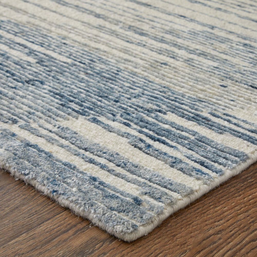 Feizy Brighton 2&#39; x 3&#39; Blue and Ivory Area Rug, , large
