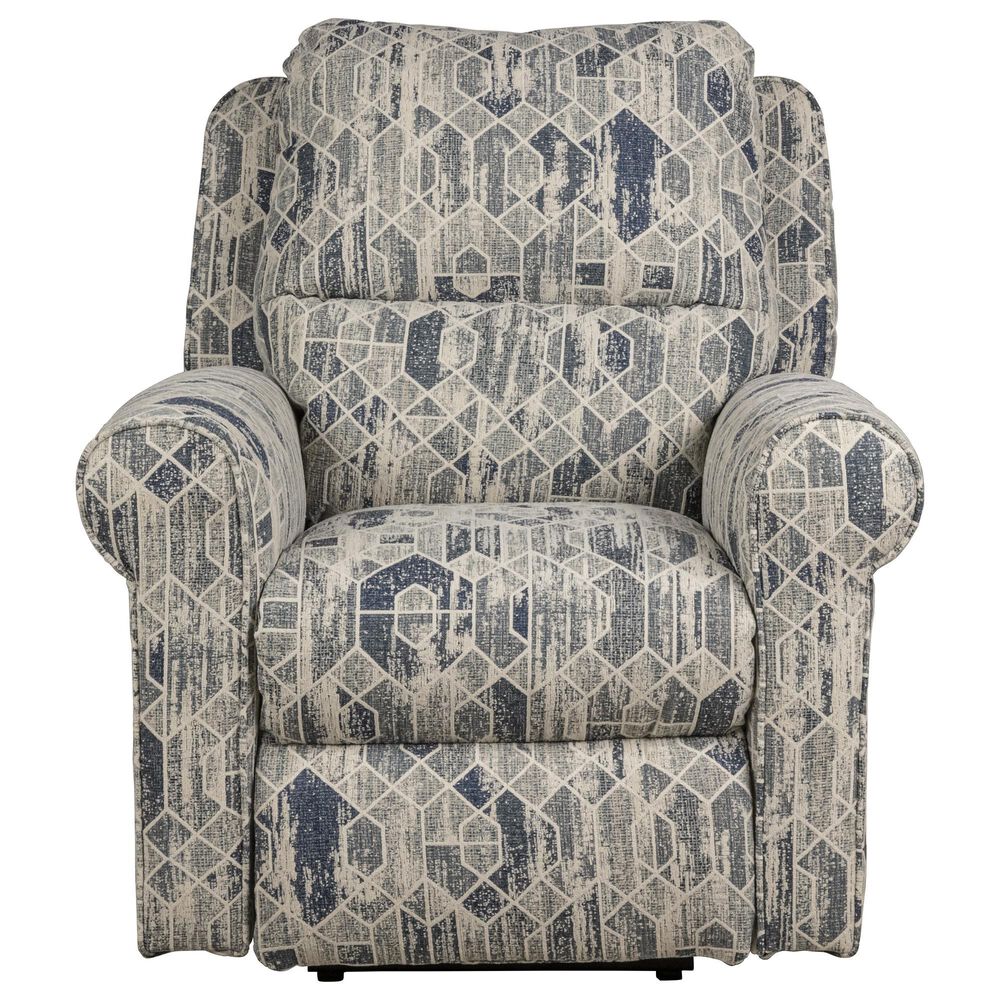 Homestead Furniture Llc Grand Millennial Manual Recliner in Hastings Stormy, , large