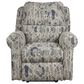 Homestead Furniture Llc Grand Millennial Manual Recliner in Hastings Stormy, , large
