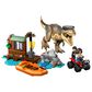 LEGO Jurassic World - T. Rex River Escape Building Set in Red and Orange, , large