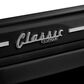 Unique Appliances Classic Retro 30" Radiant Electric Glass Top Convection Range in Midnight Black, , large