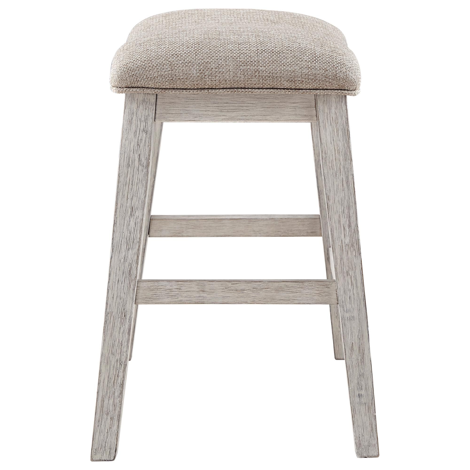 White distressed best sale counter stools