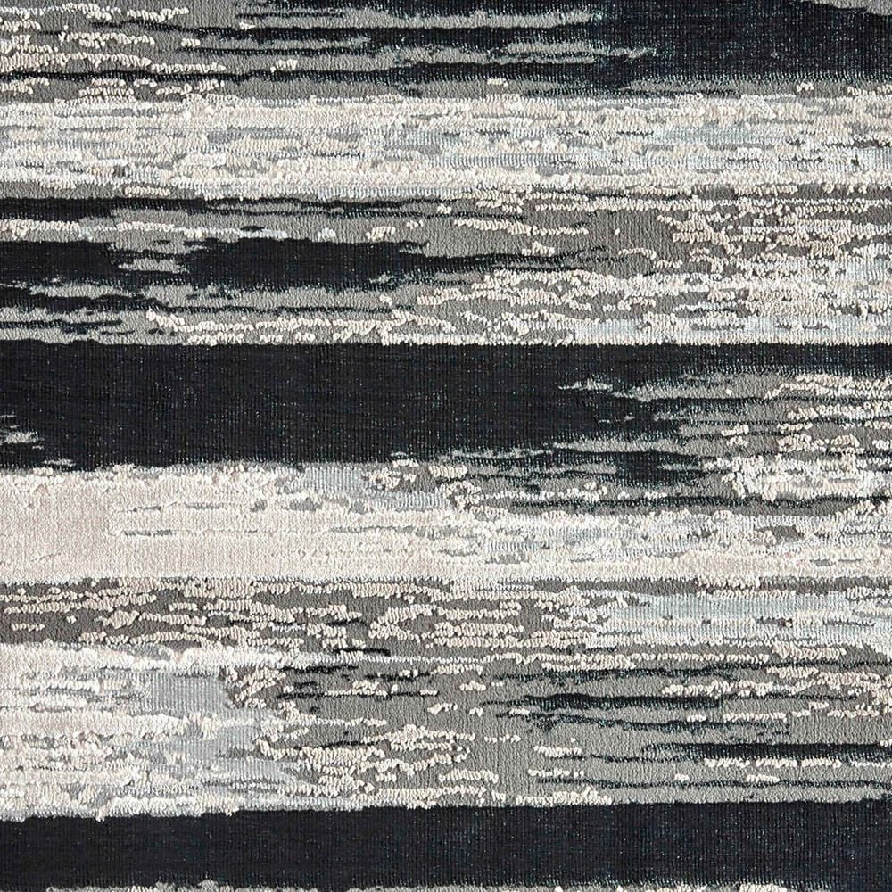 Feizy Micah 10&#39; x 13&#39;2&quot; Black and Silver Area Rug, , large