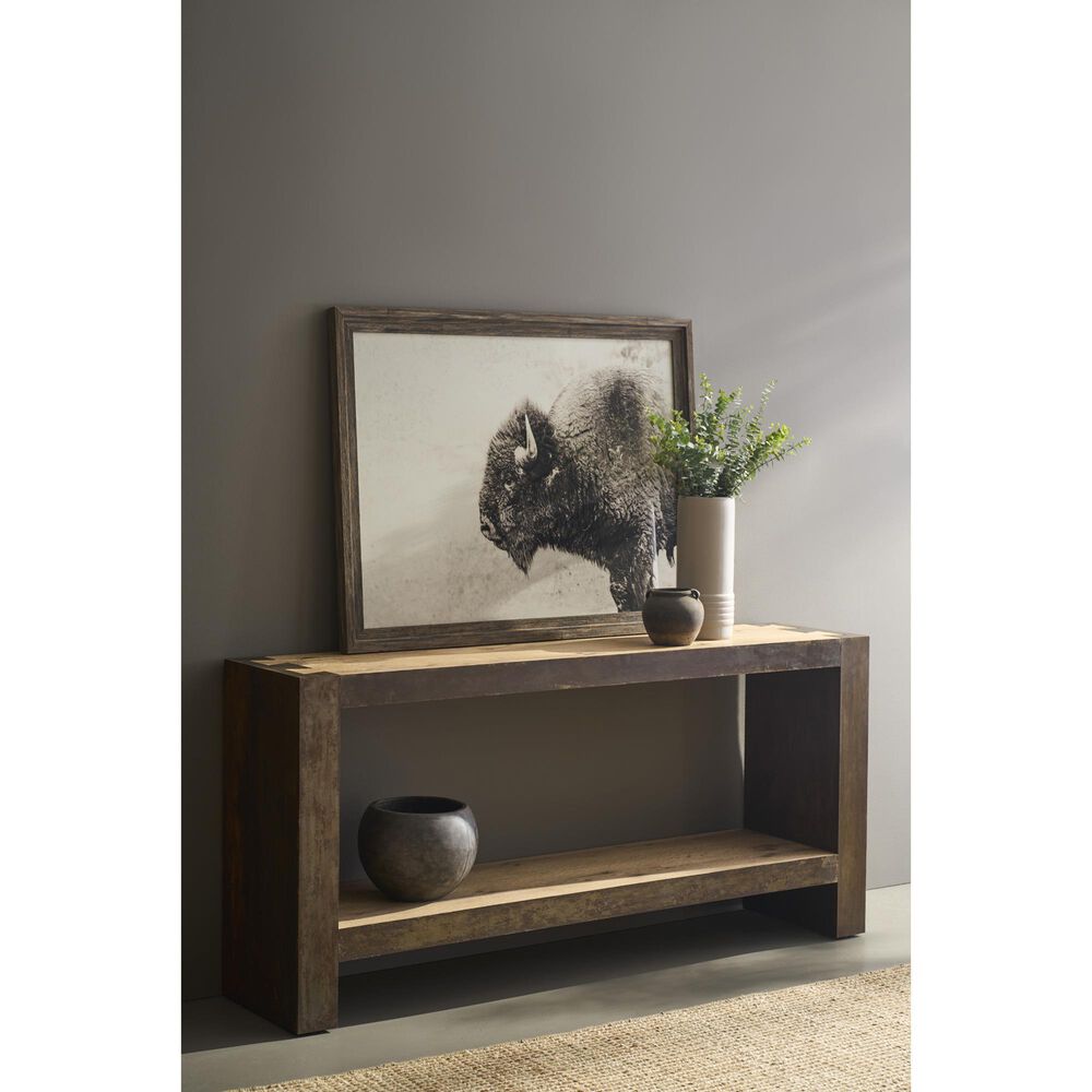 Fairfield Chair Wyatt Rectangular Console Table in Natural, , large