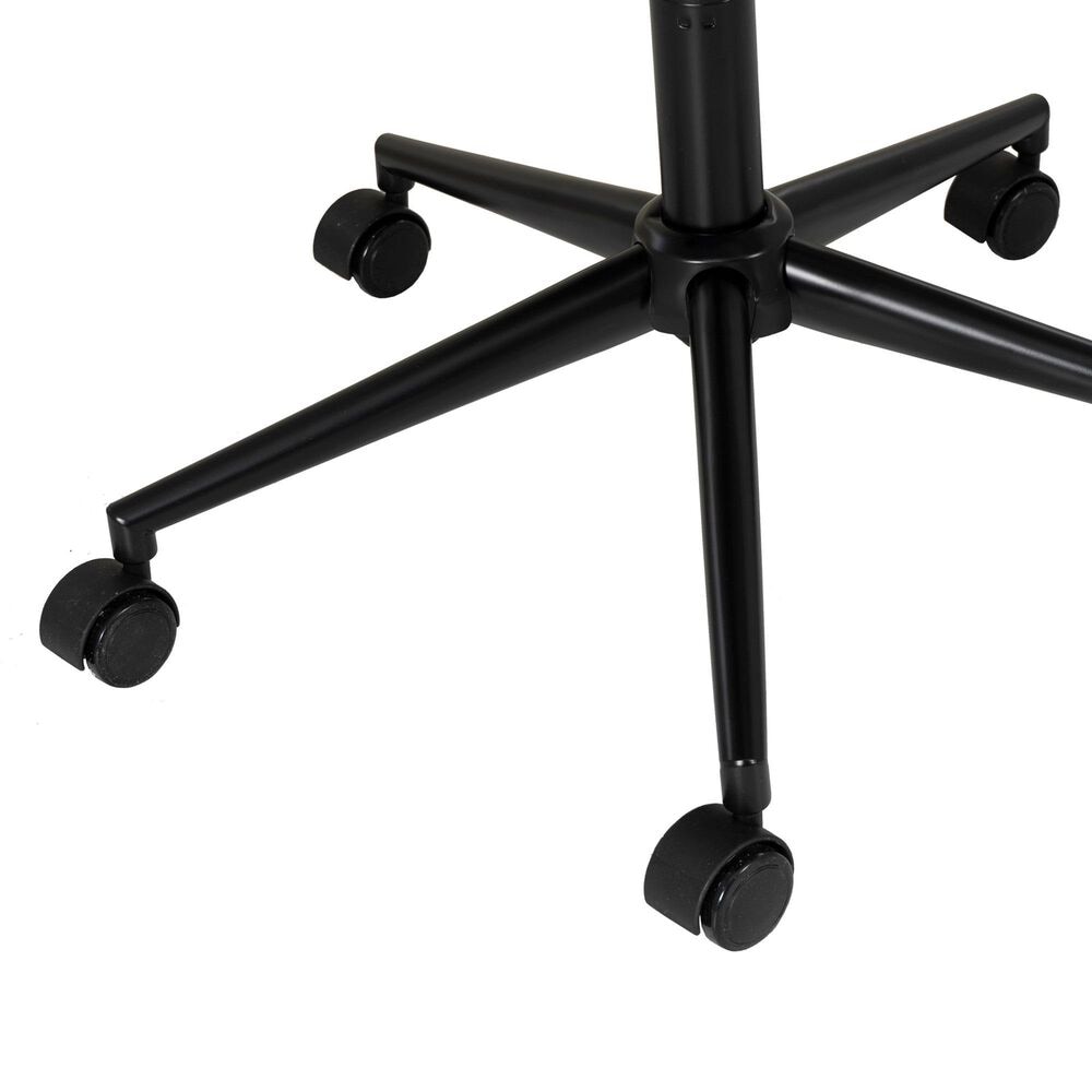 Linon Home Decor Karri Office Chair in Black, , large