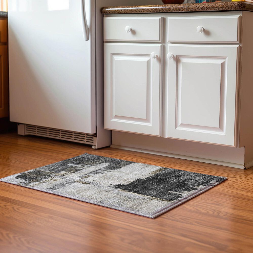 Dalyn Rug Company Trevi TV18 2&#39;6&quot; x 3&#39;10&quot; Gray Area Rug, , large