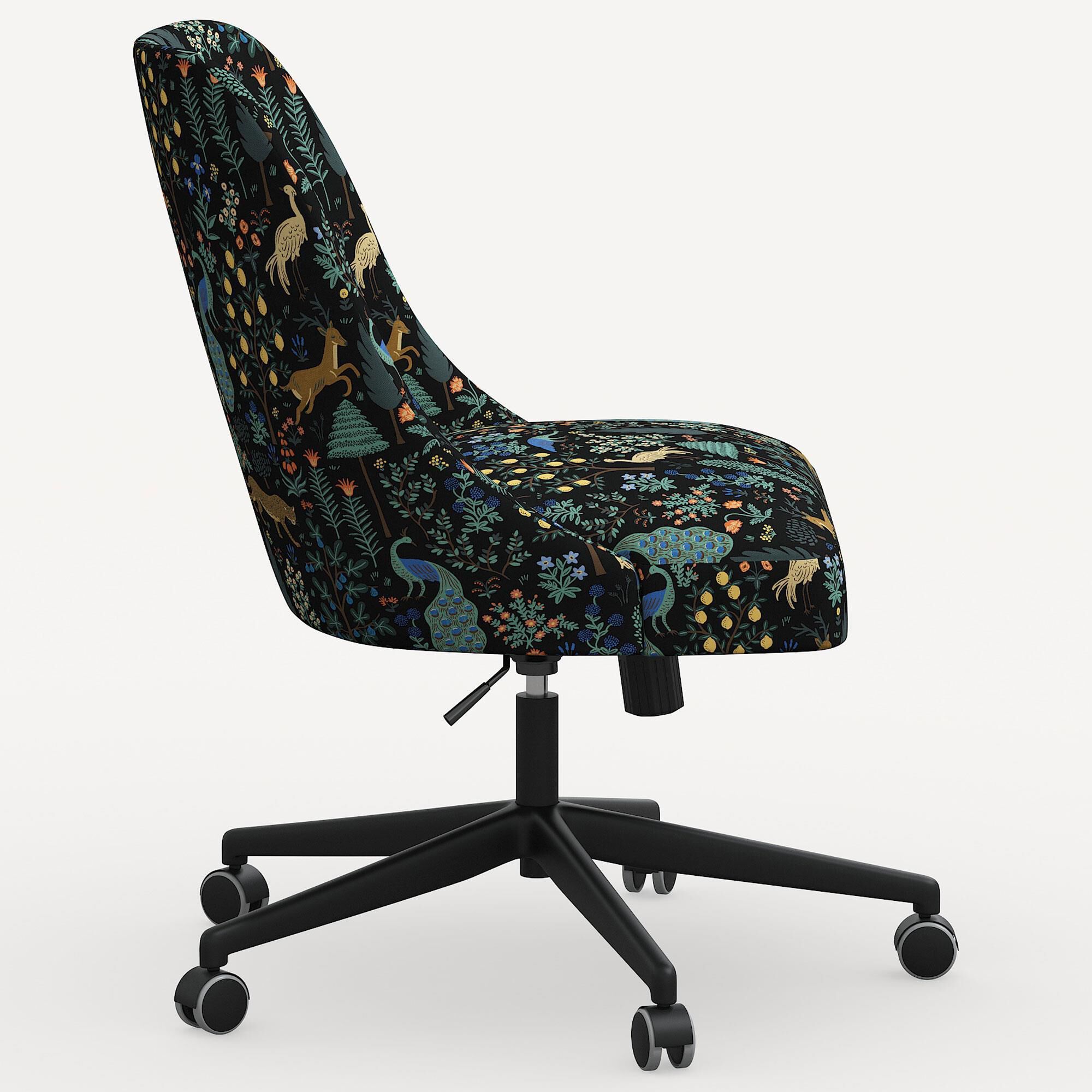 Rifle Paper Co Crafted by Cloth and Company Oxford Office Chair in