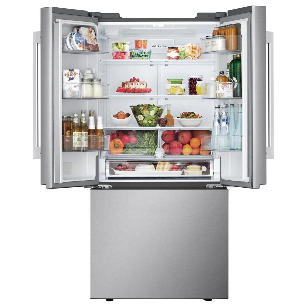 LG 21 Cu. Ft. French Door Refrigerator in PrintProof Stainless Steel, , large