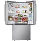 LG 21 Cu. Ft. French Door Refrigerator in PrintProof Stainless Steel, , large