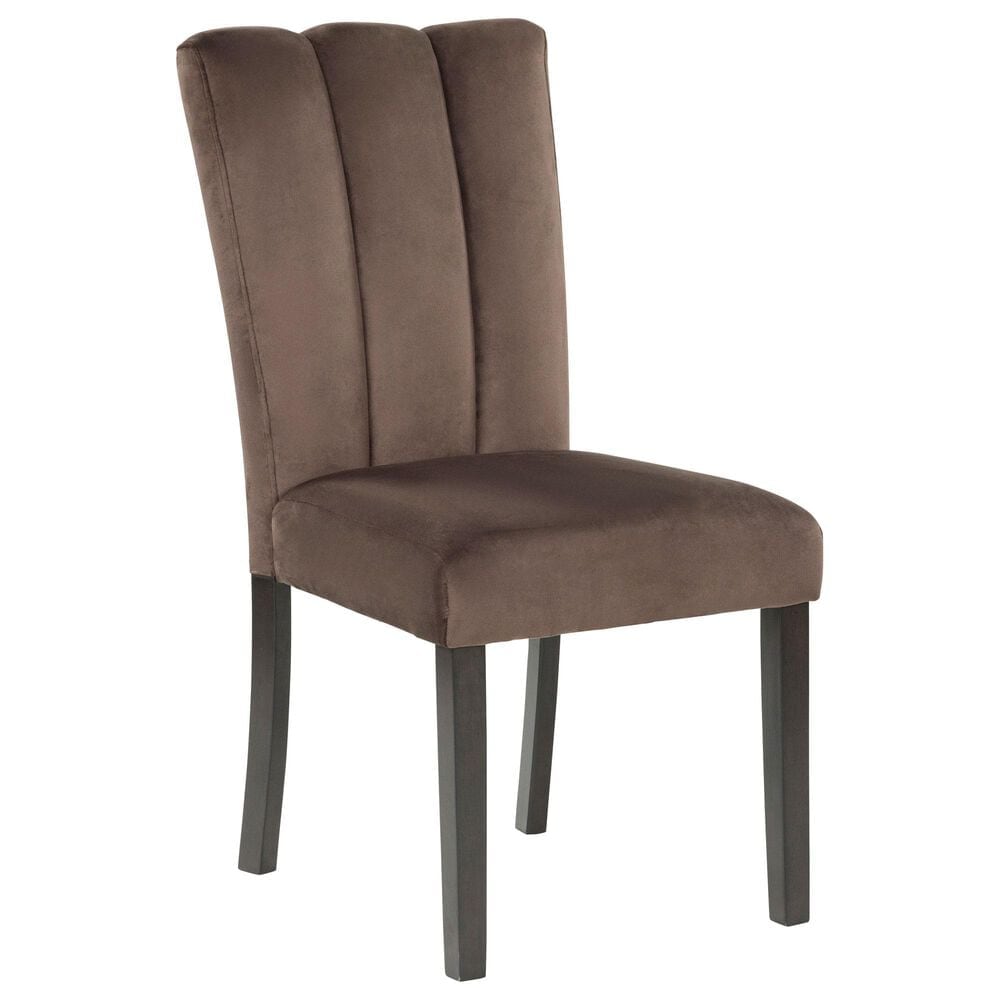 Ashley Jeshina Side Chair in Dark Brown, , large
