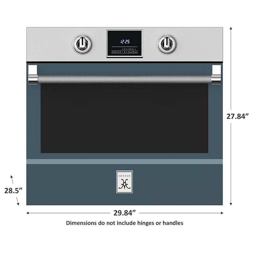 Hestan 30&quot; Single Electric Wall Oven with Convection in Pacific Fog, , large