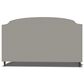 Jonathan Louis Design Lab King Platform Bed with Thrillist Pearl Upholstered in Walnut, , large
