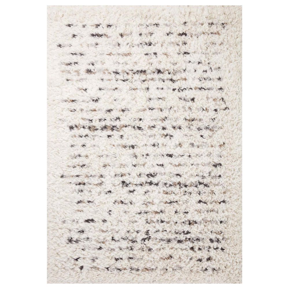 Angela Rose Amira 9"2" x 12"6" Ivory and Multicolor Area Rug, , large