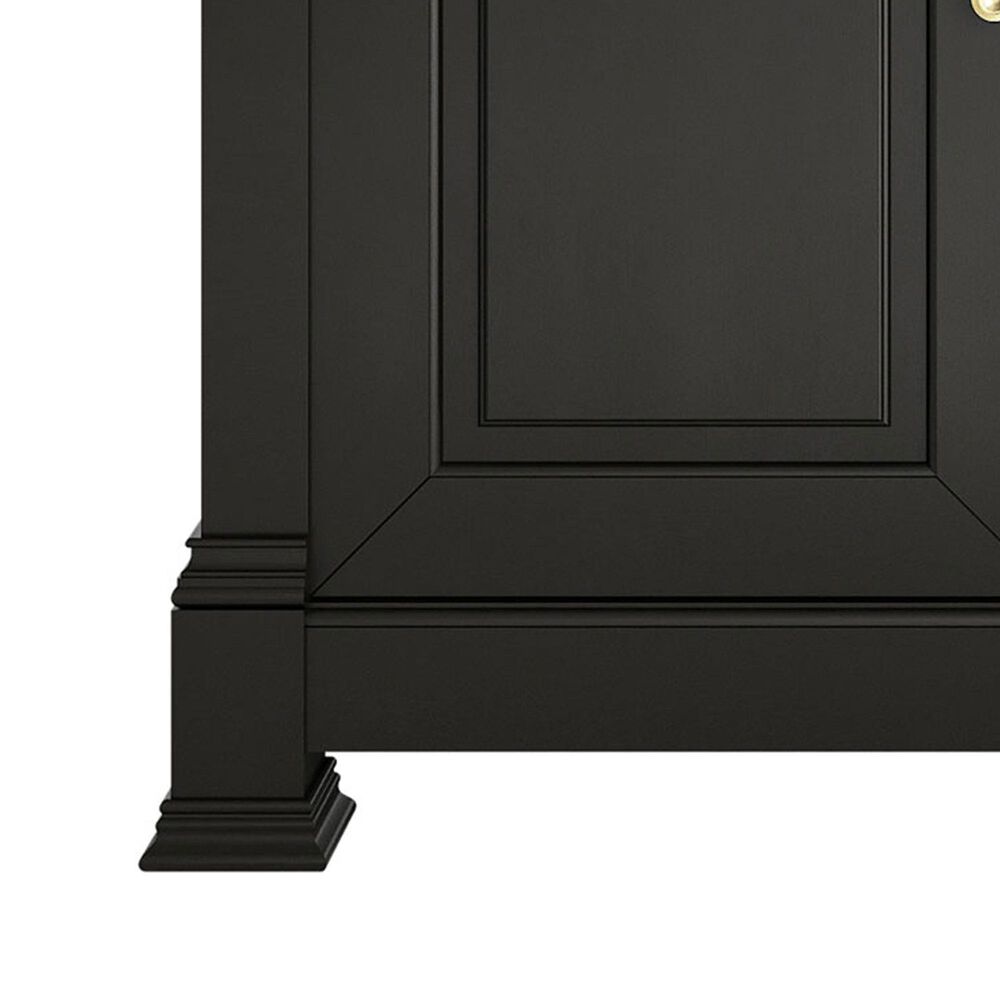 James Martin Vanities Brookfield 60" Single Bathroom Vanity in Black Onyx with 3 cm Ethereal Noctis Quartz Top, Rectangle Sink and FreePower Wireless Charger, , large