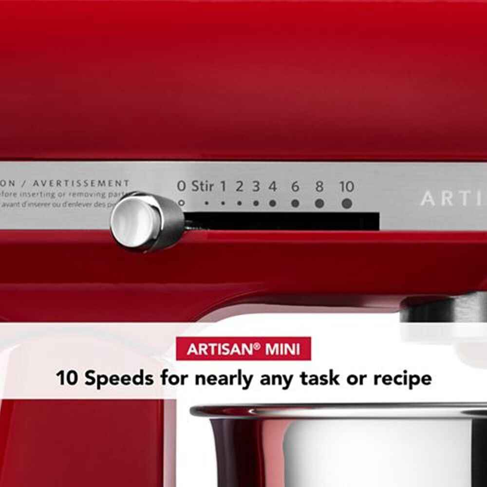 KitchenAid Artisan Mini 3.5 Quart Tilt-Head Stand Mixer in Empire Red, , large