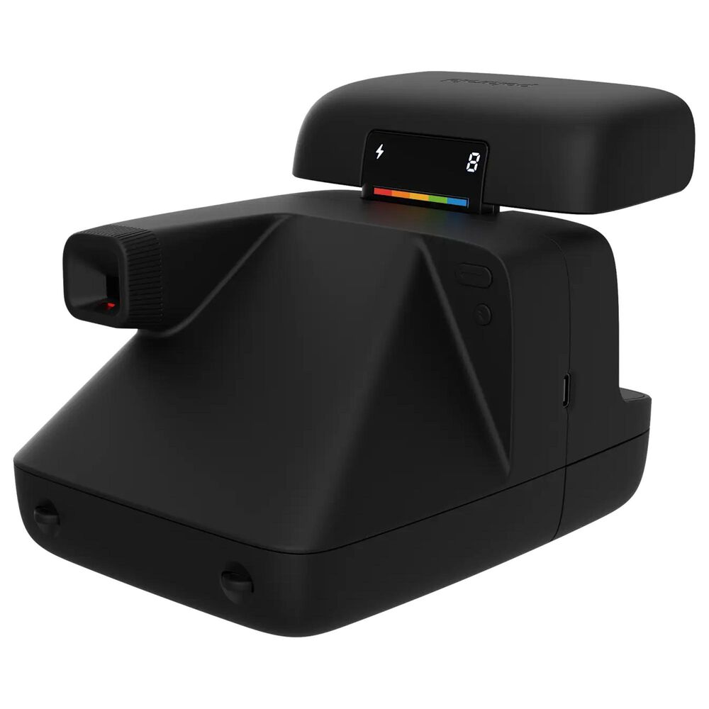 Polaroid Flip Instant Camera with Color Film Bundle (8 Photos) in Black, , large
