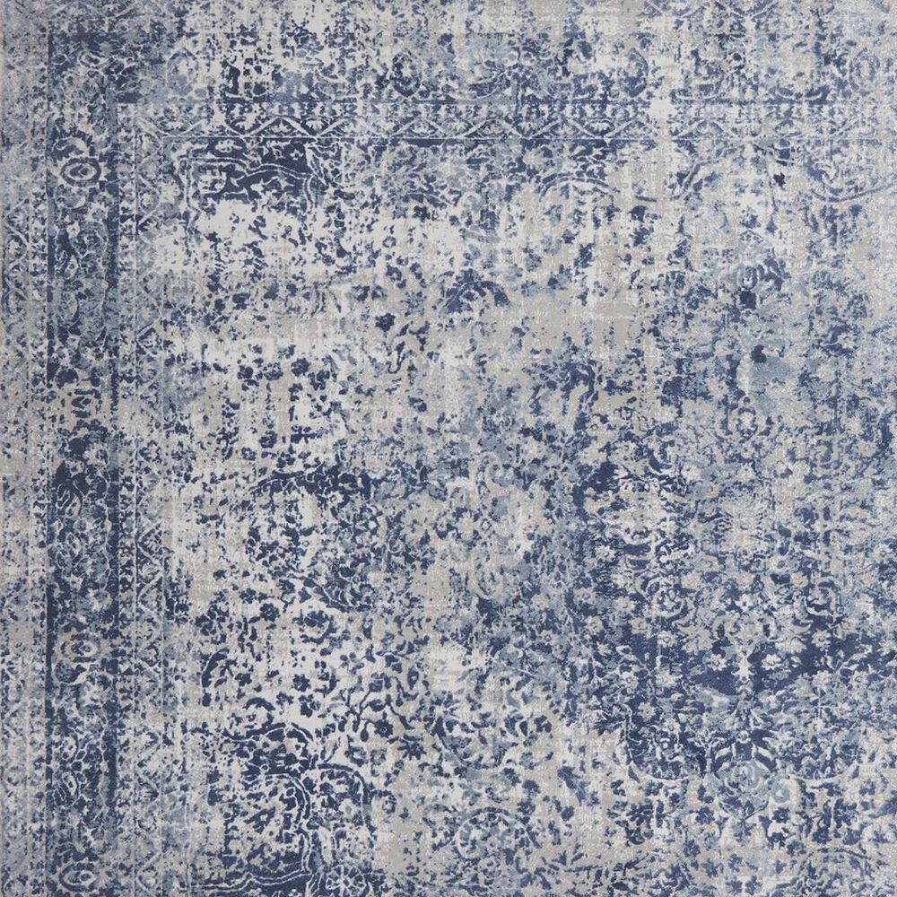 Loloi Patina PJ-04 5&#39;3&quot; x 7&#39;8&quot; Blue and Stone Area Rug, , large