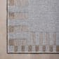 Amber Lewis x Loloi Topanga 7"10" x 10" Silver and Natural Indoor/Outdoor Area Rug, , large