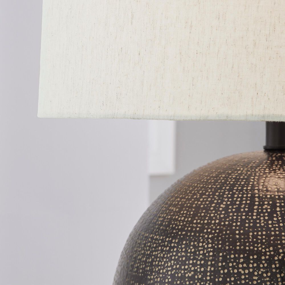 Ashley Hambell Table Lamp in Black and Gold, , large