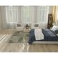 Nourison Garden Oasis GOA02 Ivory and Green 5" x 7" Indoor/Outdoor Area Rug, , large