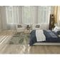 Nourison Garden Oasis GOA02 Ivory and Green 5" x 7" Indoor/Outdoor Area Rug, , large