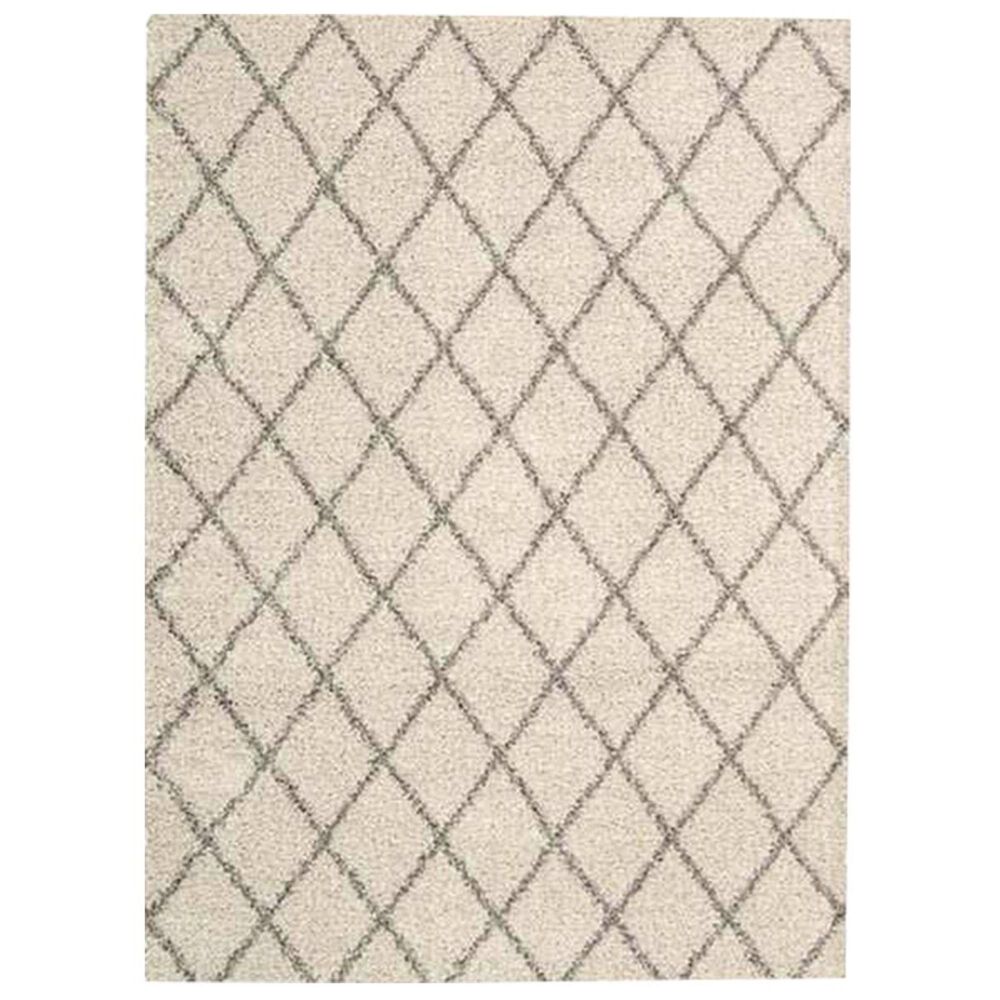 Nourison Brisbane BRI08 8&#39;2&quot; x 10&#39; Cream Area Rug, , large