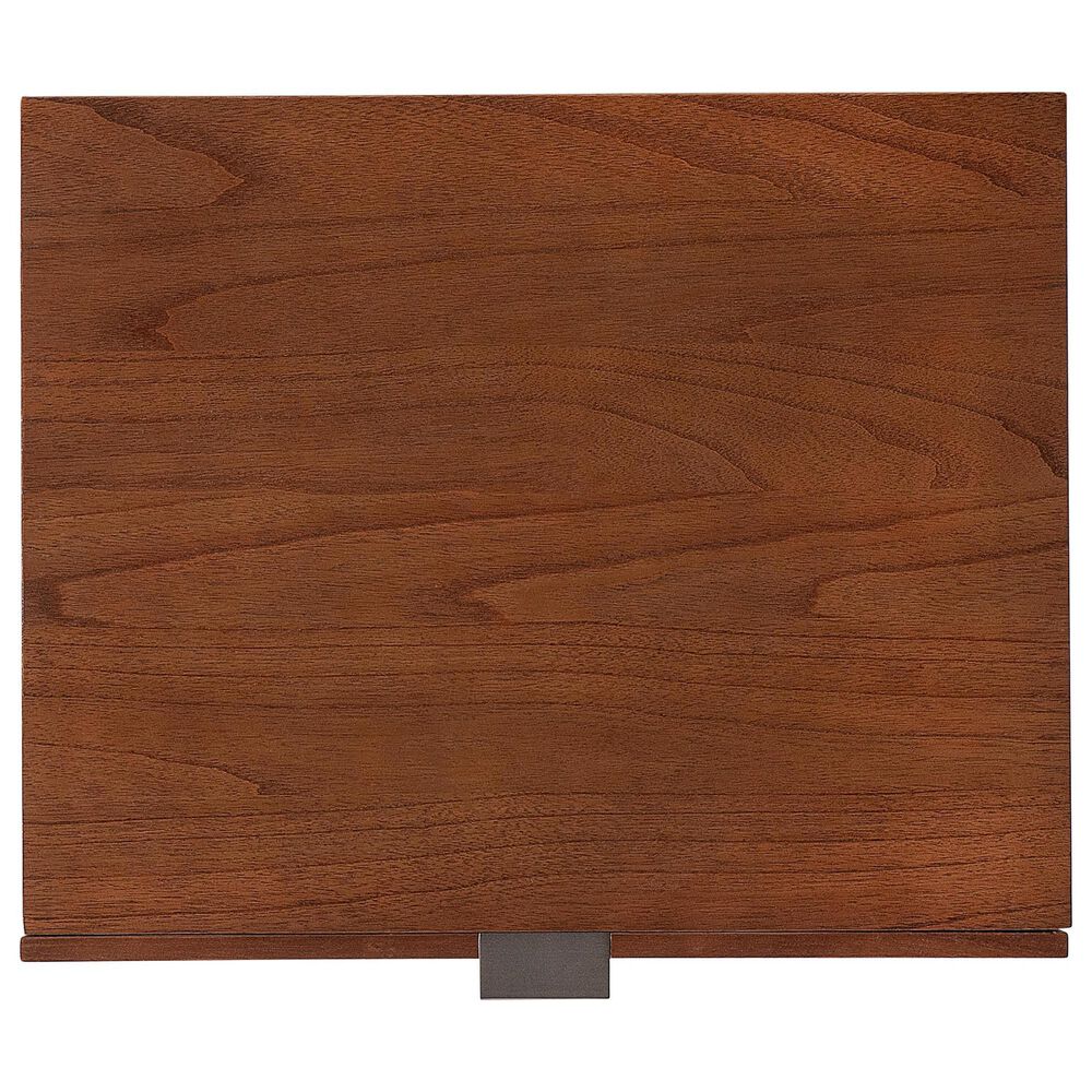 Bernhardt Brasea 24" 2-Drawer Nightstand in Lume and Tungsten with USB Ports, , large