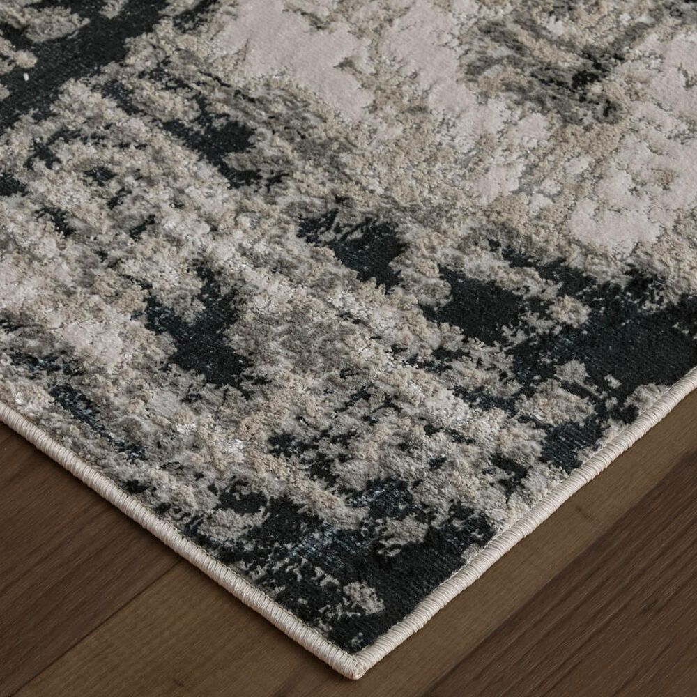 Feizy Rugs Micah 12&#39; x 18&#39; Black Area Rug, , large