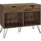 DHP Turntable Stand with Drawers in Walnut, , large